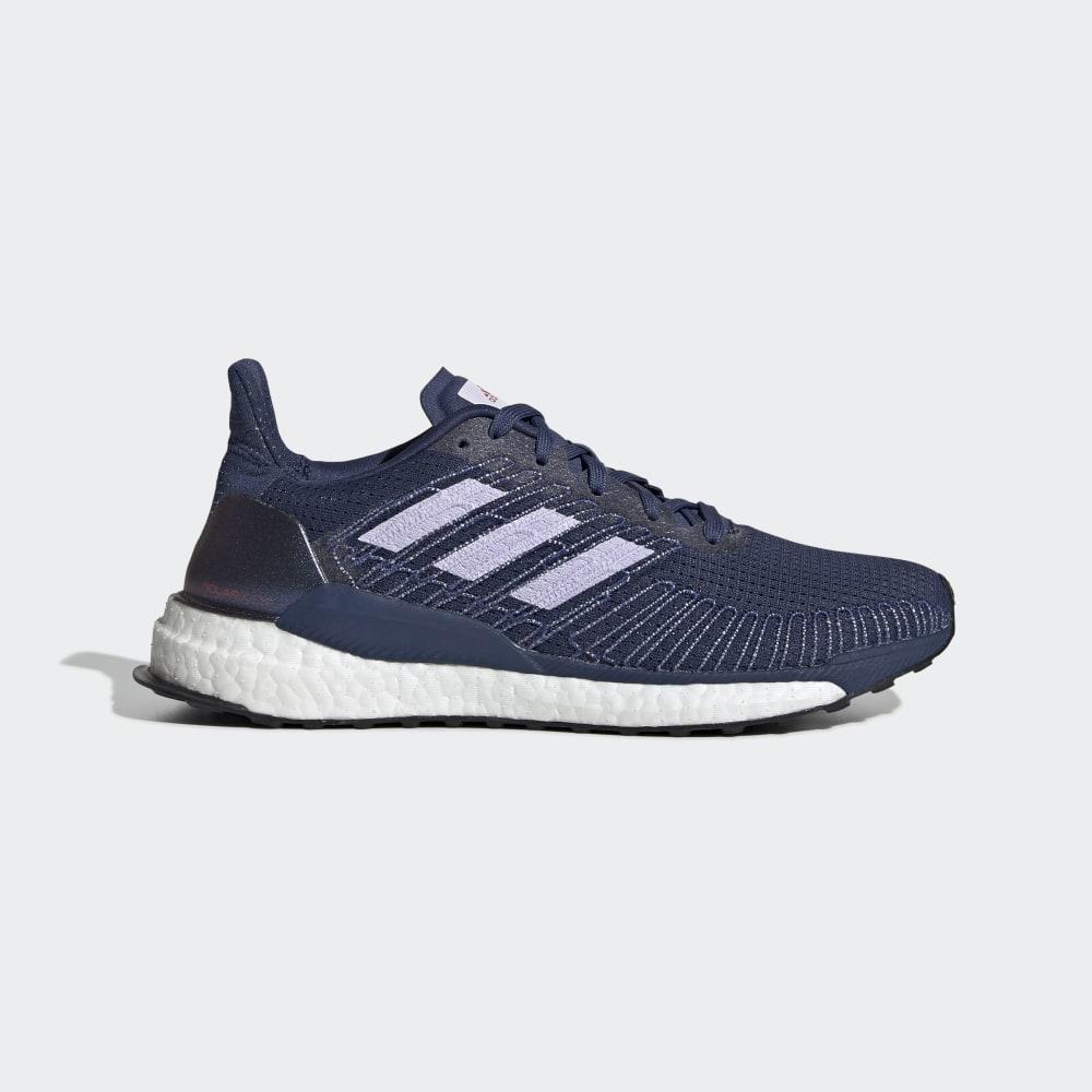 Adidas Women's Solarboost 19 Walking Shoes Indigo/Purple/Red Ireland EE4329